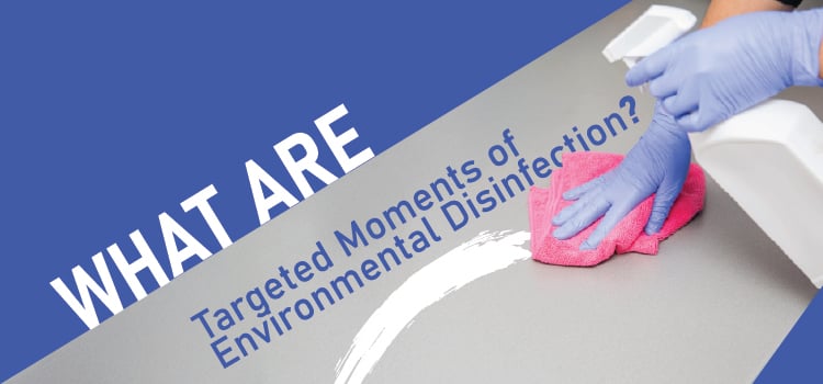 What are "Targeted Moments of Environmental Disinfection" (TMED)?