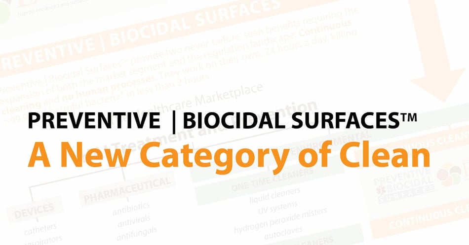 A New Category of Clean: Preventive Biocidal Surfaces